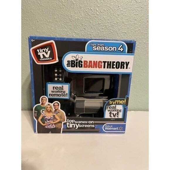 Tiny TV Classics Big Bang Theory Season 4 Sealed New BBT! - Picture 3 of 6